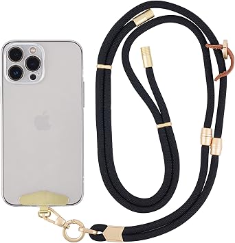 Cell Phone Lanyard,Adjustable Shoulder Crossbody Lanyard,Detachable Length Wrist Lanyard