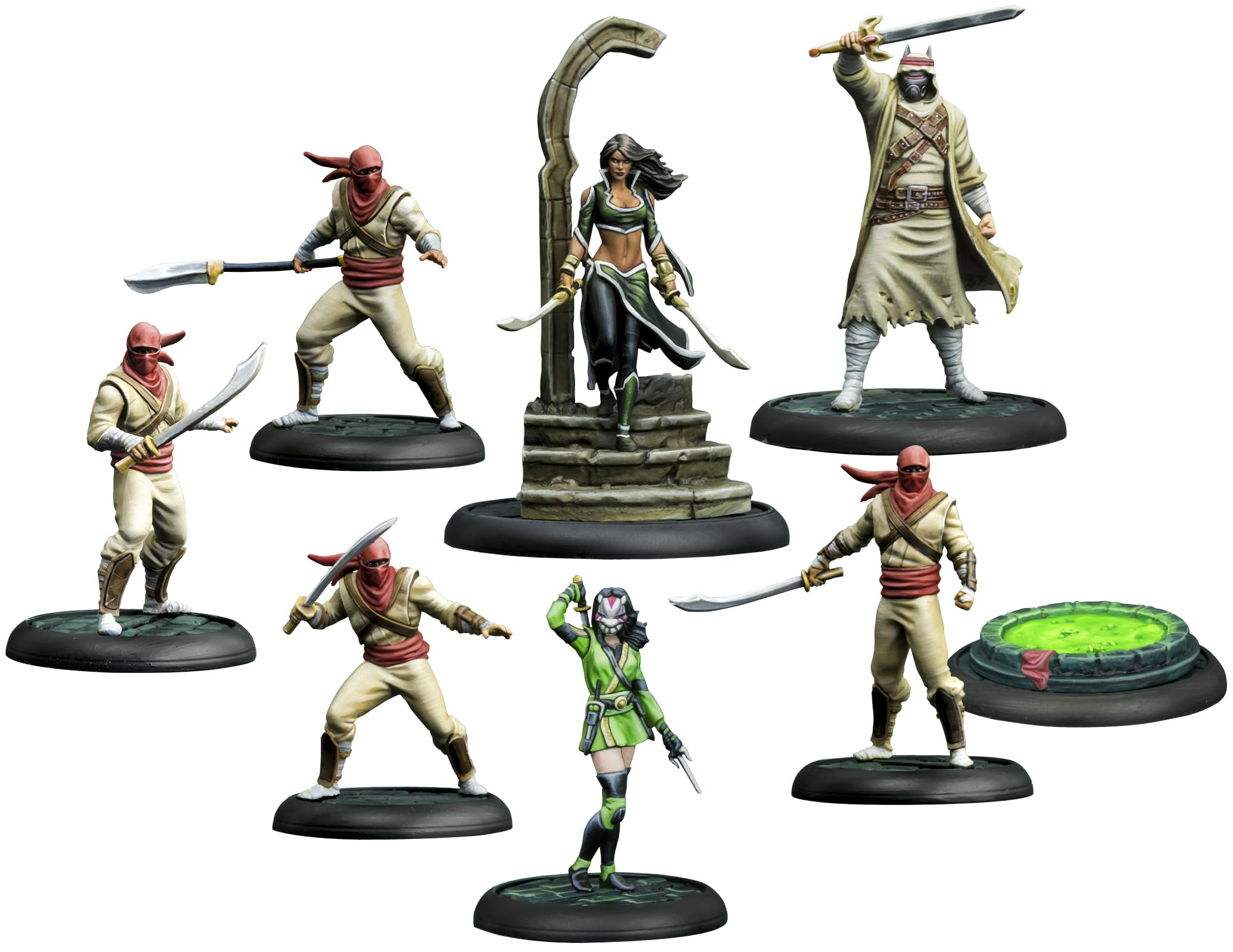 Batman Miniature Game: The League of Assassins: Demon's Heir – 35MM Scale - Unpainted – Ages 14+