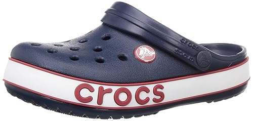 crocs Unisex-Child Navy/Pepper Clogs-8 Kids UK (C8) (206022-4CC)