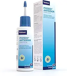 Virbac Phisio Limpador Auricular Limpeza Otológica Regular para Cães e Gatos 100 mL
