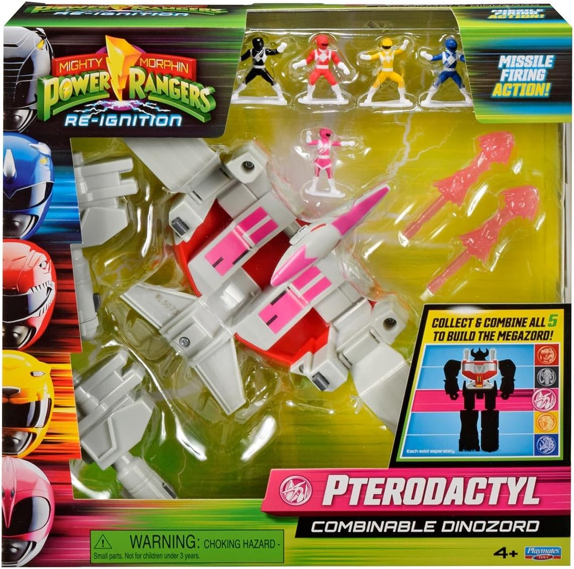 DINOZORD COMBINABLE Pterodactyl, Power Rangers, Sunny