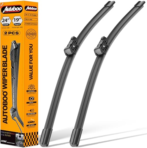 OEM Windshield Wiper Blades Replacement for VW Jetta Passat CC 2011-2023 | Fits Jetta 2011-2023,Volkswagen Passat 2012-2018, CC 2013-2017 ; 24"+19", Top Lock 16mm, OE fit, All-Season, Quiet