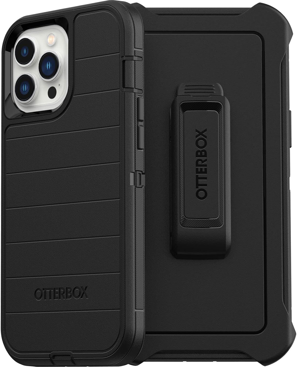 OtterBox iPhone 13 Pro Max & iPhone 12 Pro Max Defender Series Case - Black