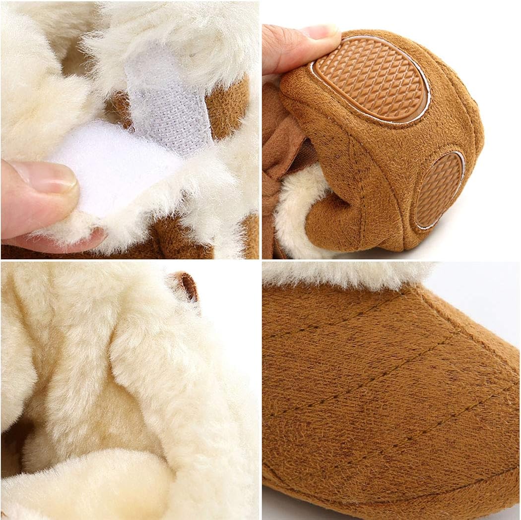 | Infant Boots Winter Baby Girl Shoes Soft Sole Anti-Slip Toddler Snow Warm Prewalker Newborn Boots | Boots