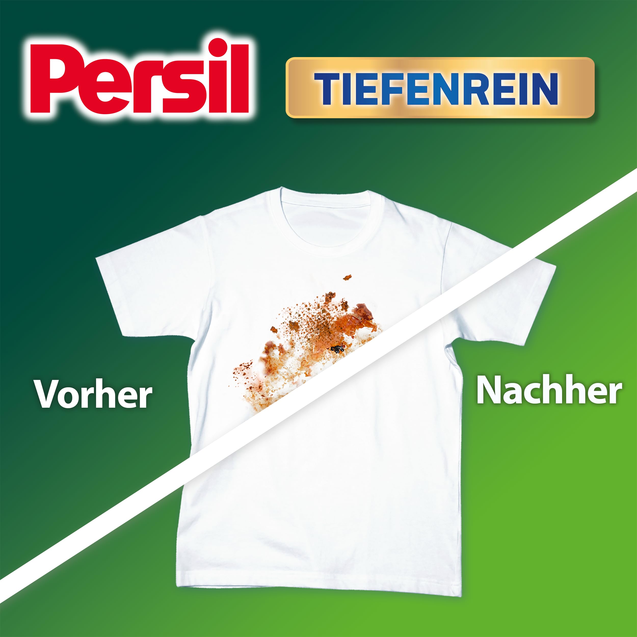 Persil Tiefenrein 4in1 DISCS (100 Waschladungen), Universal Waschmittel mit Tiefenrein-Frische, Vollwaschmittel für reine Wäsche und hygienische Frische für die Maschine