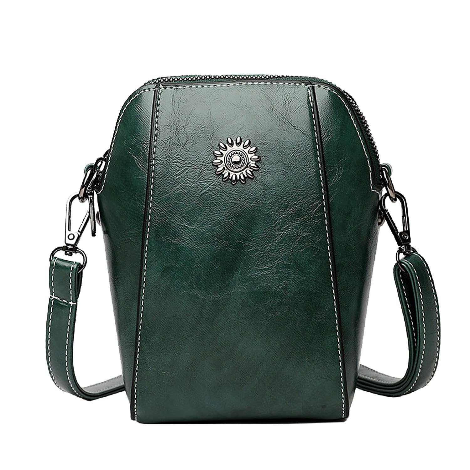 SYGA Womens Soft Crossbody Mini Small Bag Fashion Vertical Style Small Mobile Phone Bag(Dark Green) (B0D2TKGLWQ) Amazon Price History, Amazon Price Tracker