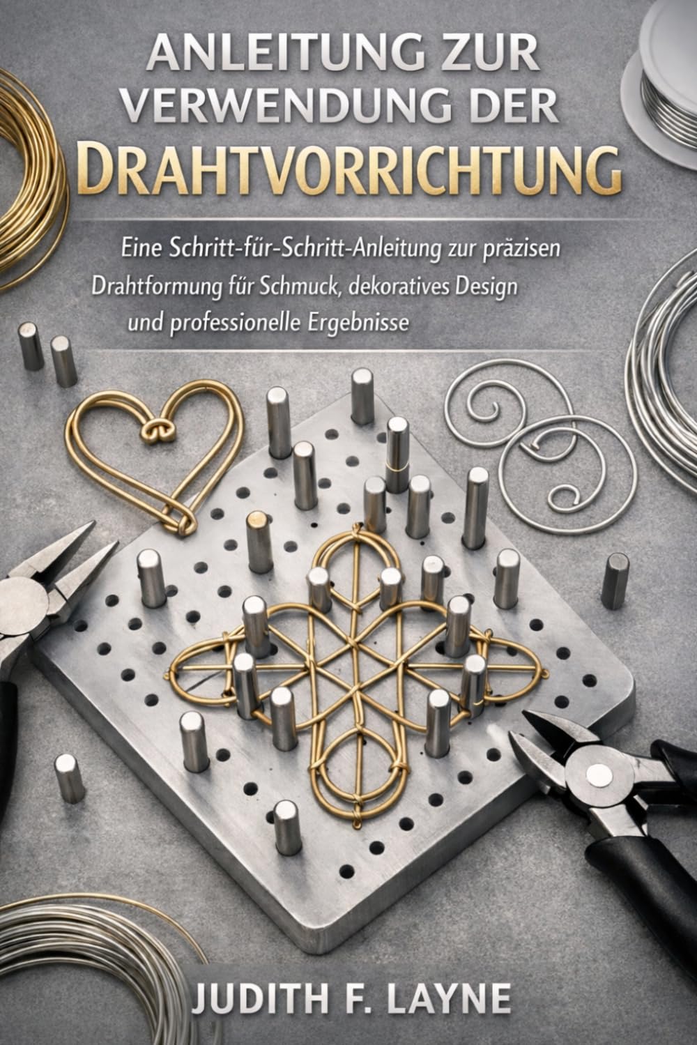 ANLEITUNG ZUR VERWENDUNG DER DRAHTVORRICHTUNG: Eine Schritt-für-Schritt-Anleitung zur präzisen Drahtformung für Schmuck, dekoratives Design und professionelle Ergebnisse