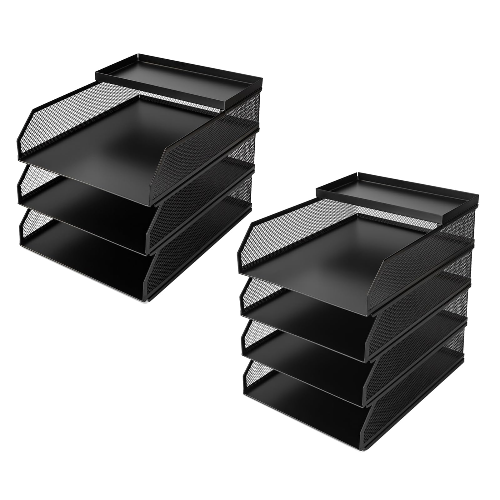 3/4 Tiers Desk Organizer Office Organizer Notebook Sorter Rack Accessori Scrivania Per Casa Ufficio E Scuola
