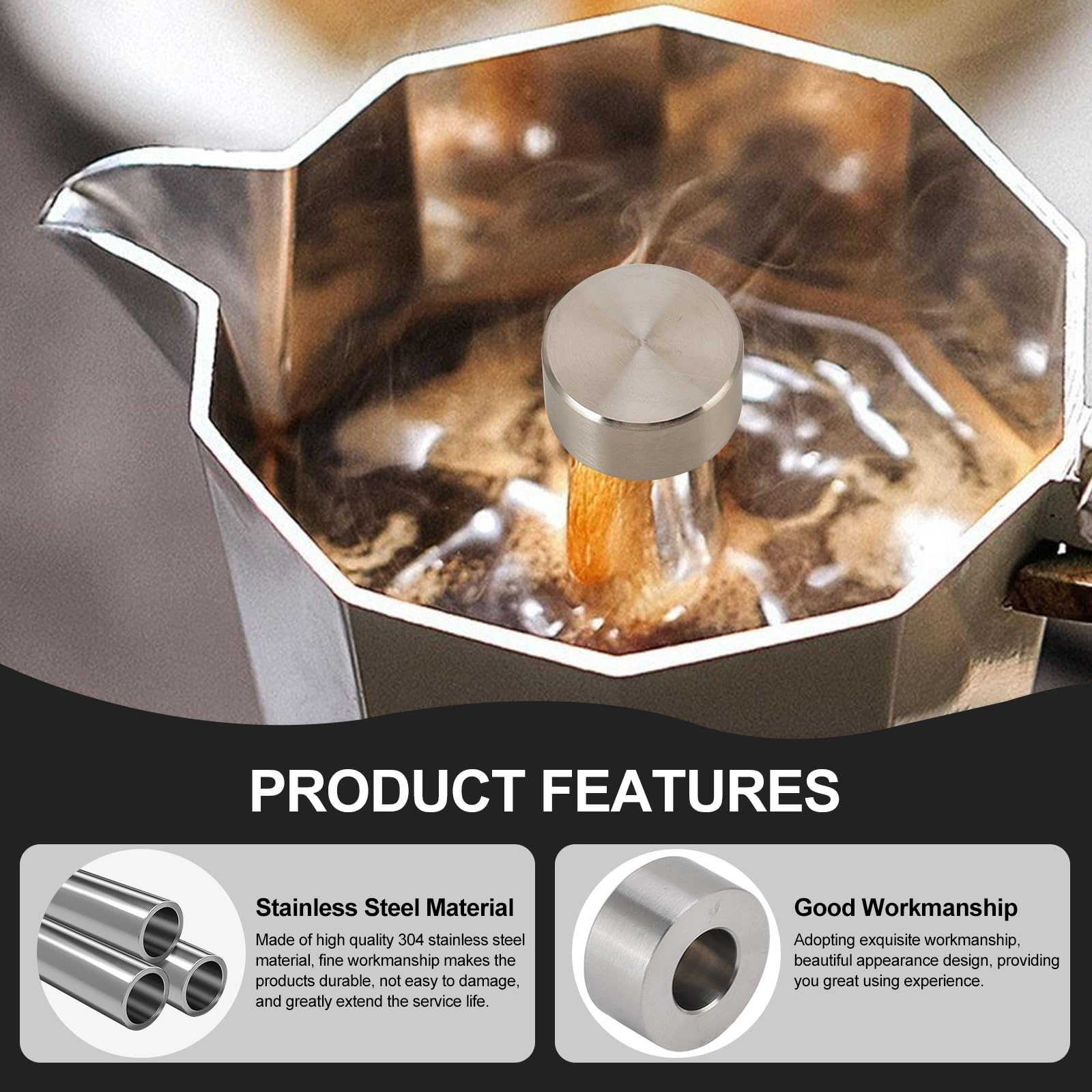 Uadme 2Pcs Moka Coffee Pot Cover - Image 3