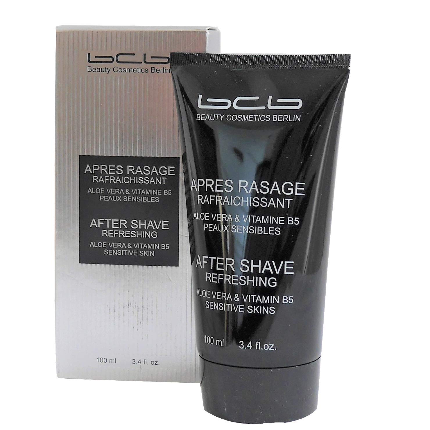 BCB Set black - 5 Teile (Eau de Parfum black, Hand Creme, Body Lotion, Shower Gel und After Shave Balm)