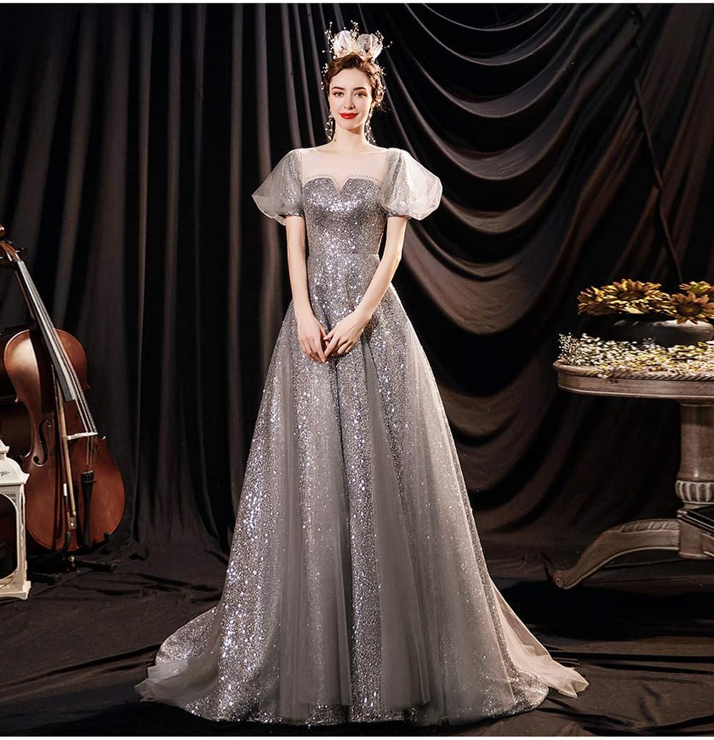 GRATTY キラキラ パーティードレス ロングドレス カラードレス オフ  