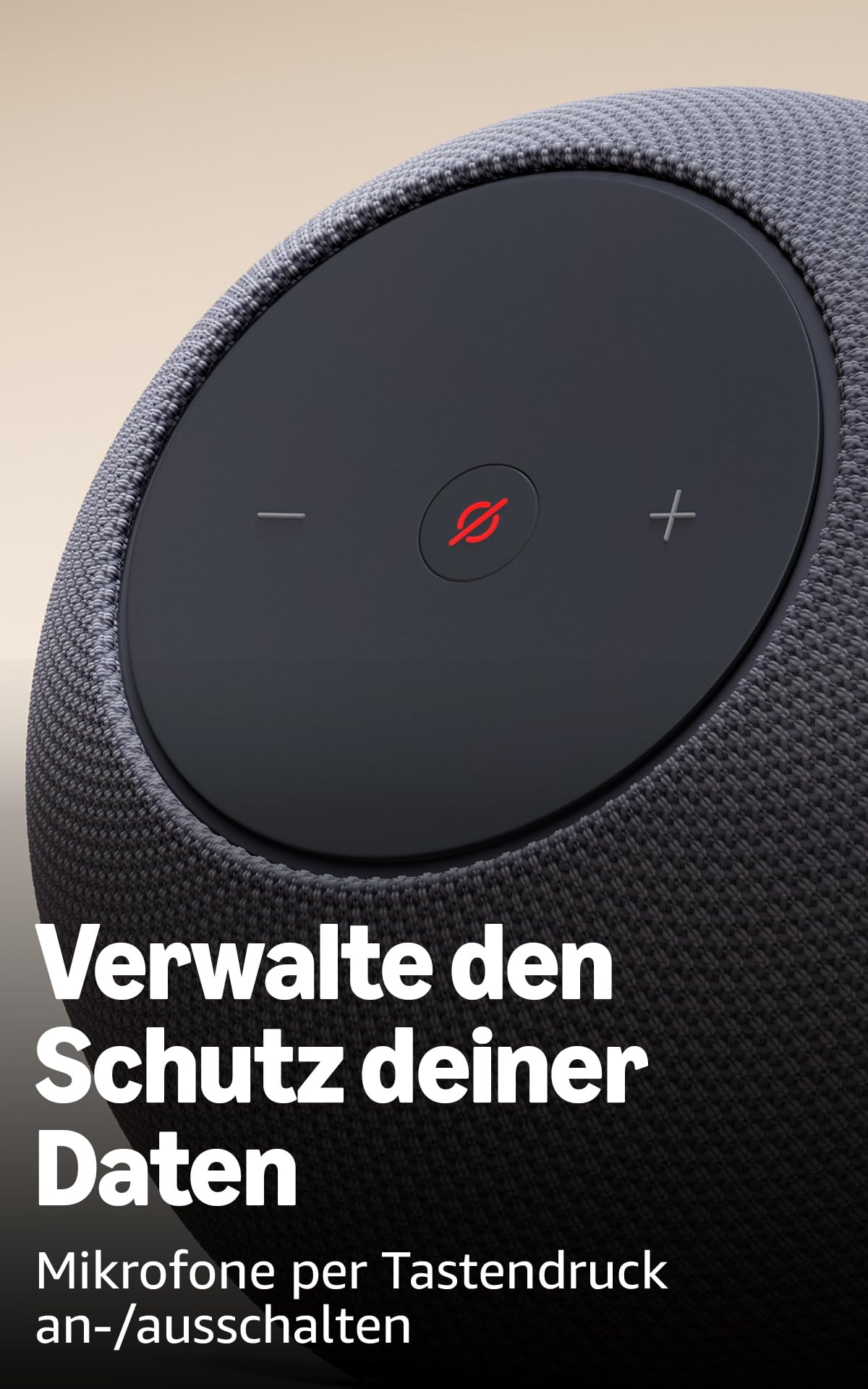 Amazon Echo Studio (neueste Generation), kompaktes Design, mit immersivem 3D-Audio und Dolby Atmos, Graphit, mit Alexa+ Early Access