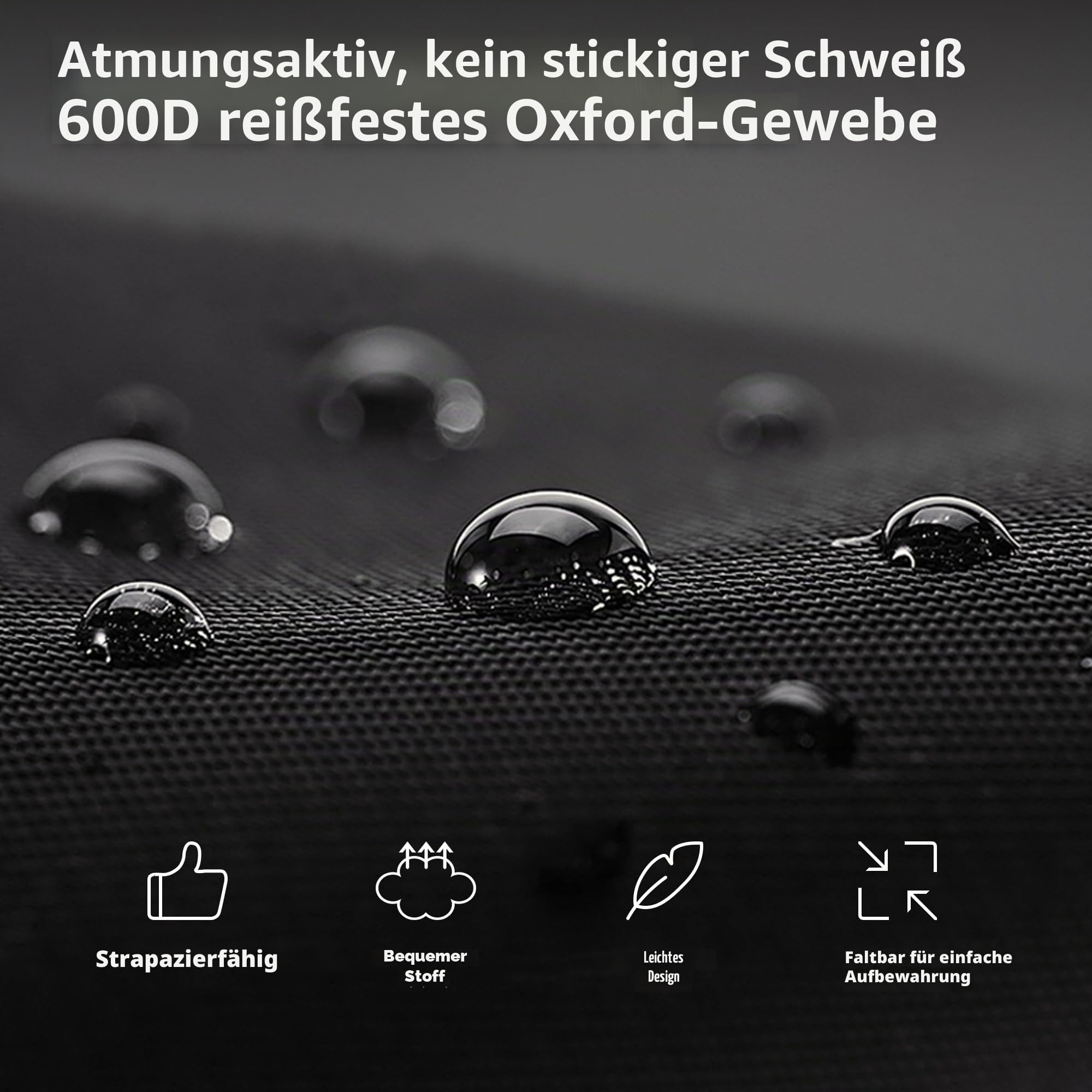 Naturehike Stuhl Campingstuhl Ultraleicht Klappstuhl Kleines Packt beträgt 150kg zum Angeln Picknick Outdoor Wandern (Schwarz)