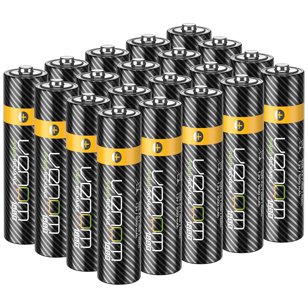 Venom Rechargeable AA Batteries (20-Pack)