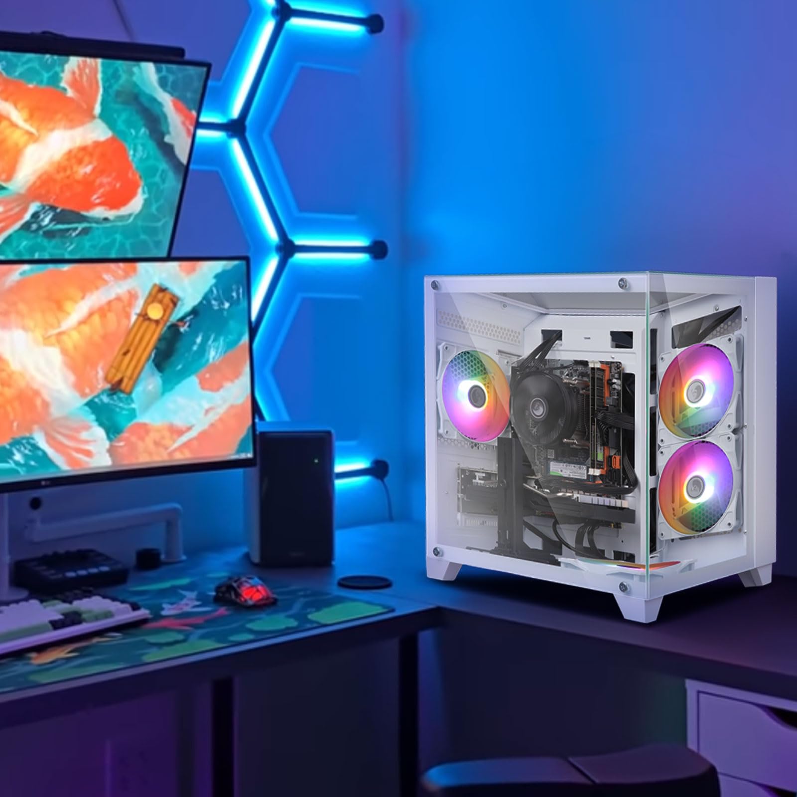 Amazon.com: Kroteaup Gaming PC Computer Desktop, Intel Core i7