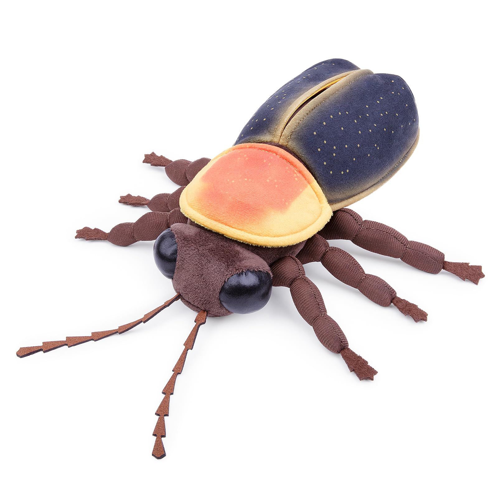 lilizzhoumax Simulation firefly Plush Toy 38cm/14.9”, Cute Realistic Stuffed Wild Insect Toy