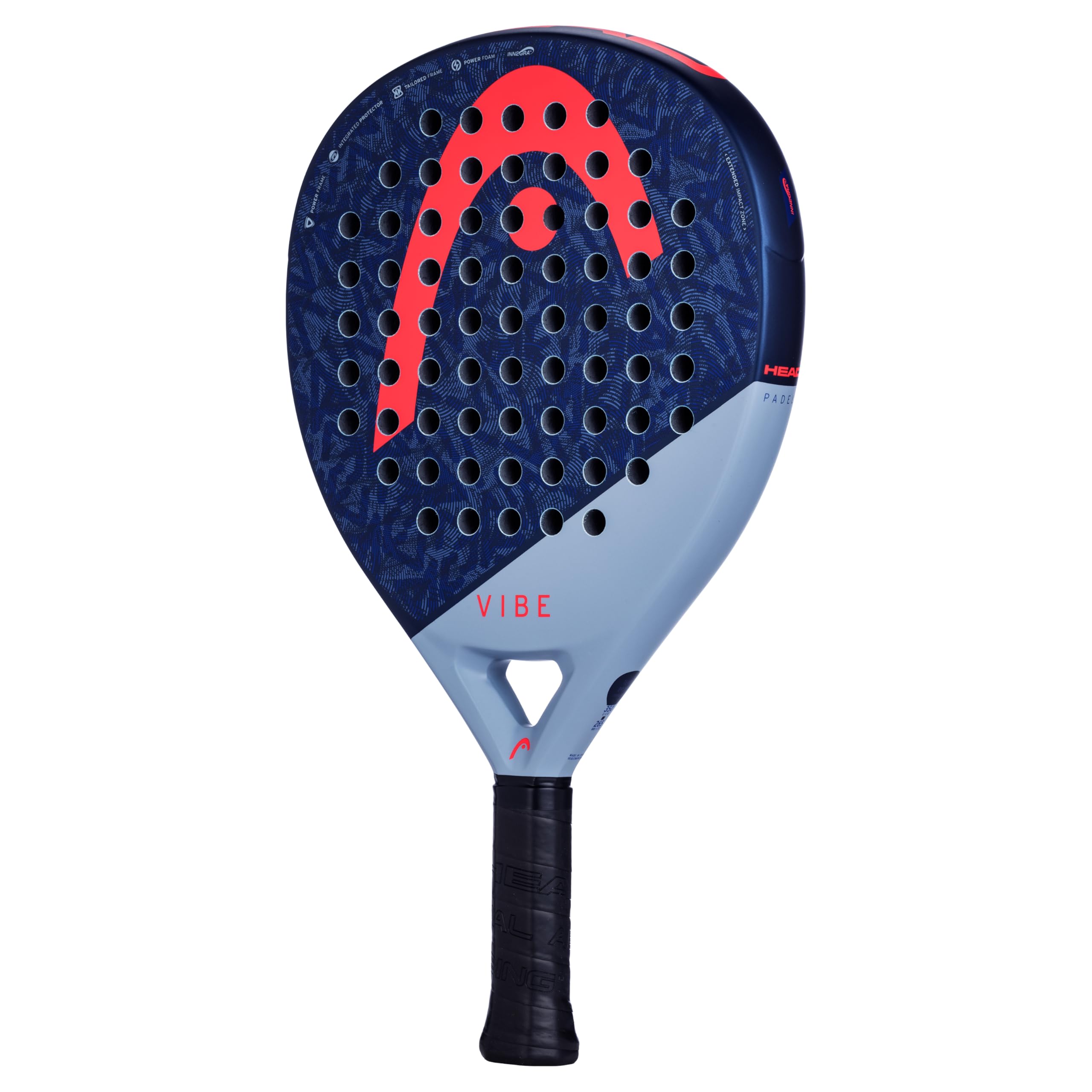 HEAD Vibe 2025 Padelschläger, Black/red – Ansicht 2