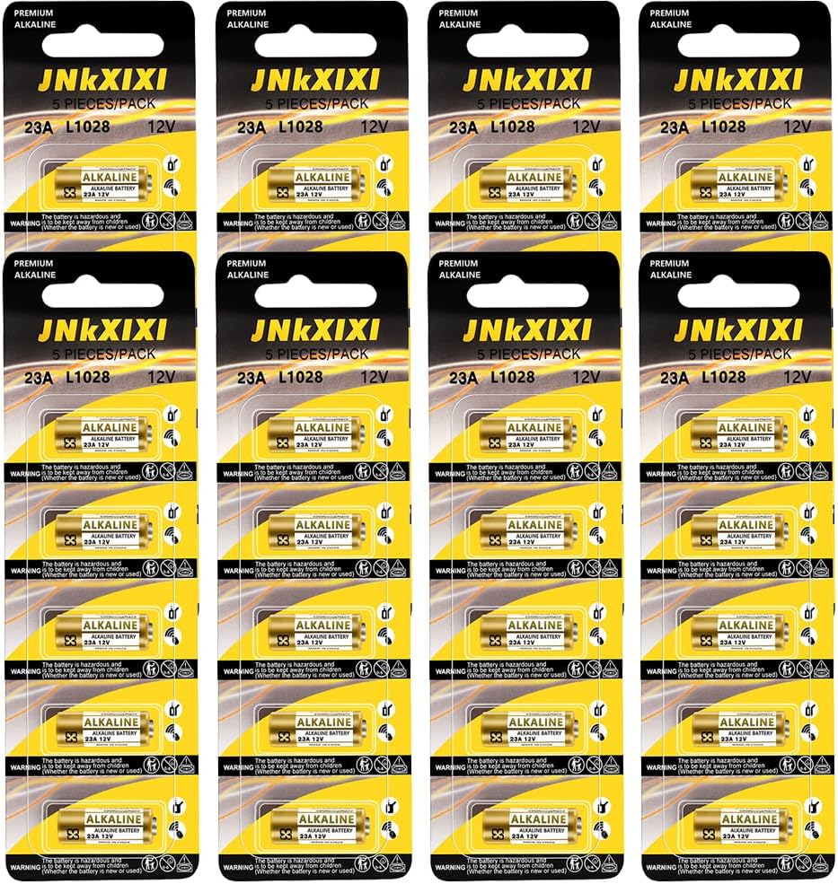 JNKXIXI 40pack 23A A23 12V Battery