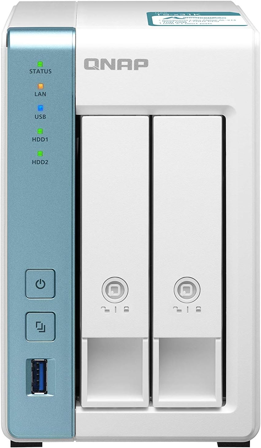 TS-231K 2 Bay Home NAS with Two 1GbE Ports