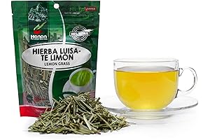 Hierba Luisa Te Limon: 100% Natural Lemon Grass for Stress and Digestion