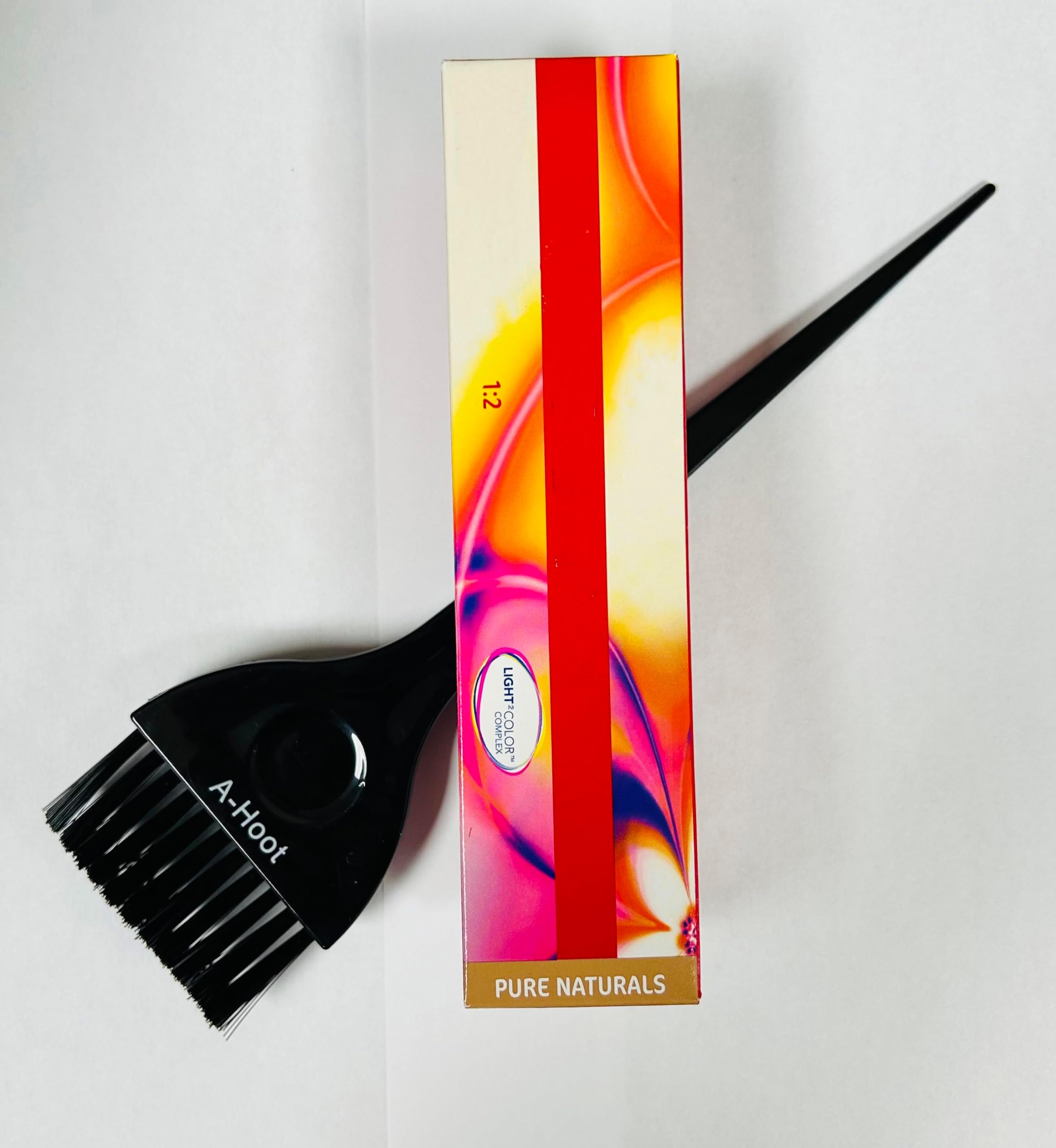 A-HOOT TINT BRUSH WITH Color Touch Demi-Permanent Hair Color 2 Ounce (7/0 MEDIUM BLONDE/NATURAL, 2oz)
