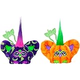 Furby Furblets 2 Pack of Fall Edition Mini Friends Trick-Ee & Boo-Kin, Electronic Plush Toys, Multicolor, Back to School Gifts, Ages 6+ (Amazon Exclusive)