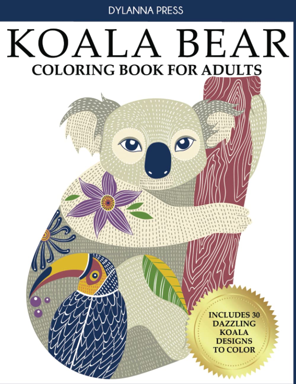 Koala Bear Coloring Book for Adults