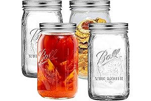 Ball Wide Mouth 32oz Mason Jars - the Perfect Companion In Your...