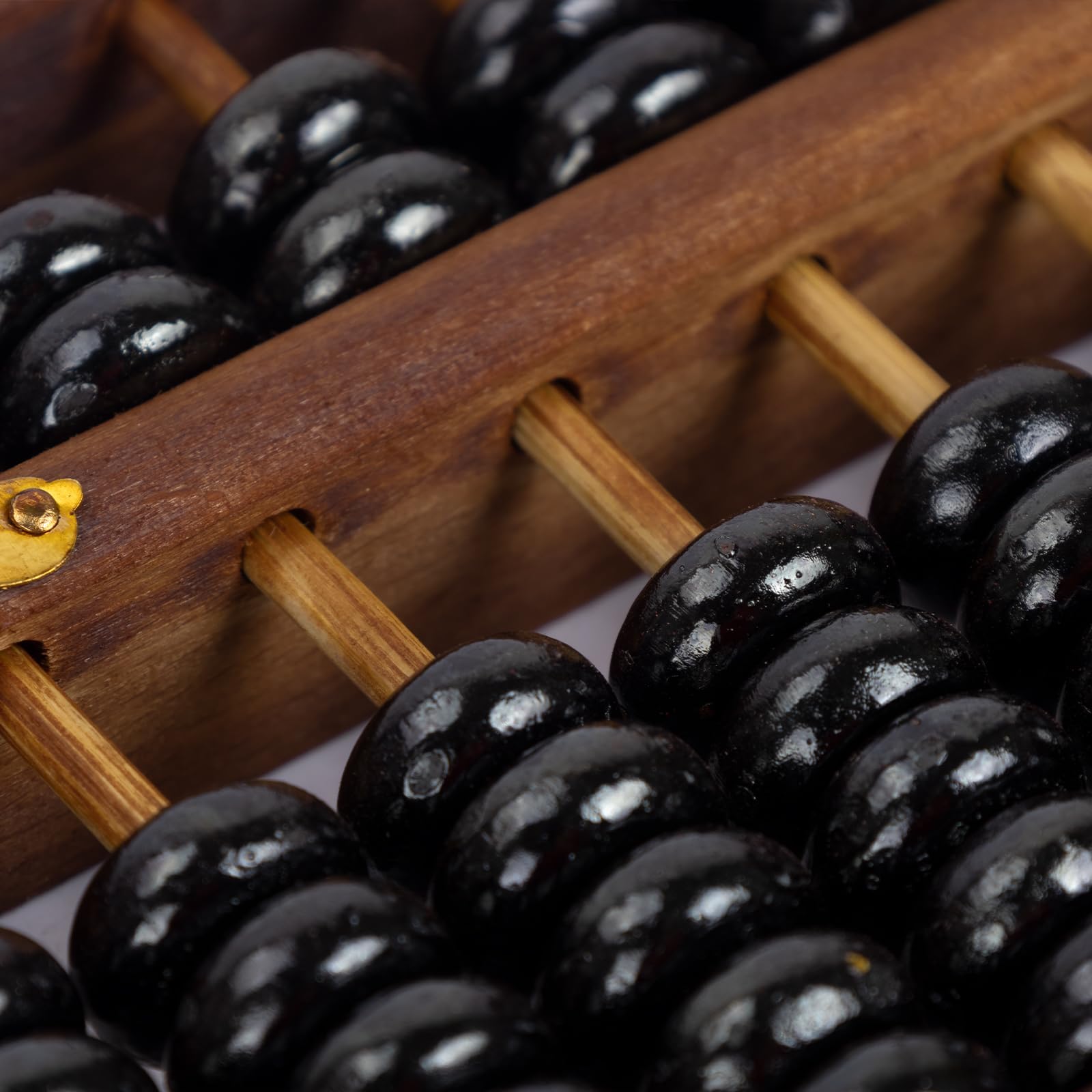Larcele 9 Chiffres Abacus en Bois Chinois Vintage sp-01