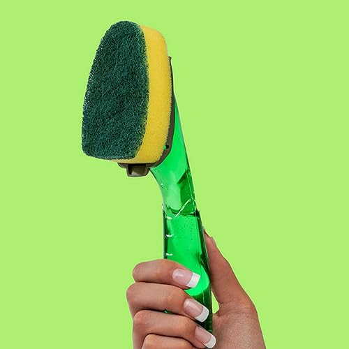 Miniatura 8 de Scotch-Brite - Recambios de vajilla resistentes, mantiene tus manos fuera del agua sucia, 2 recambios