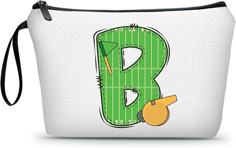 Necessaire de viagem ARIOSEY com estampa de futebol, modelo B, em lona