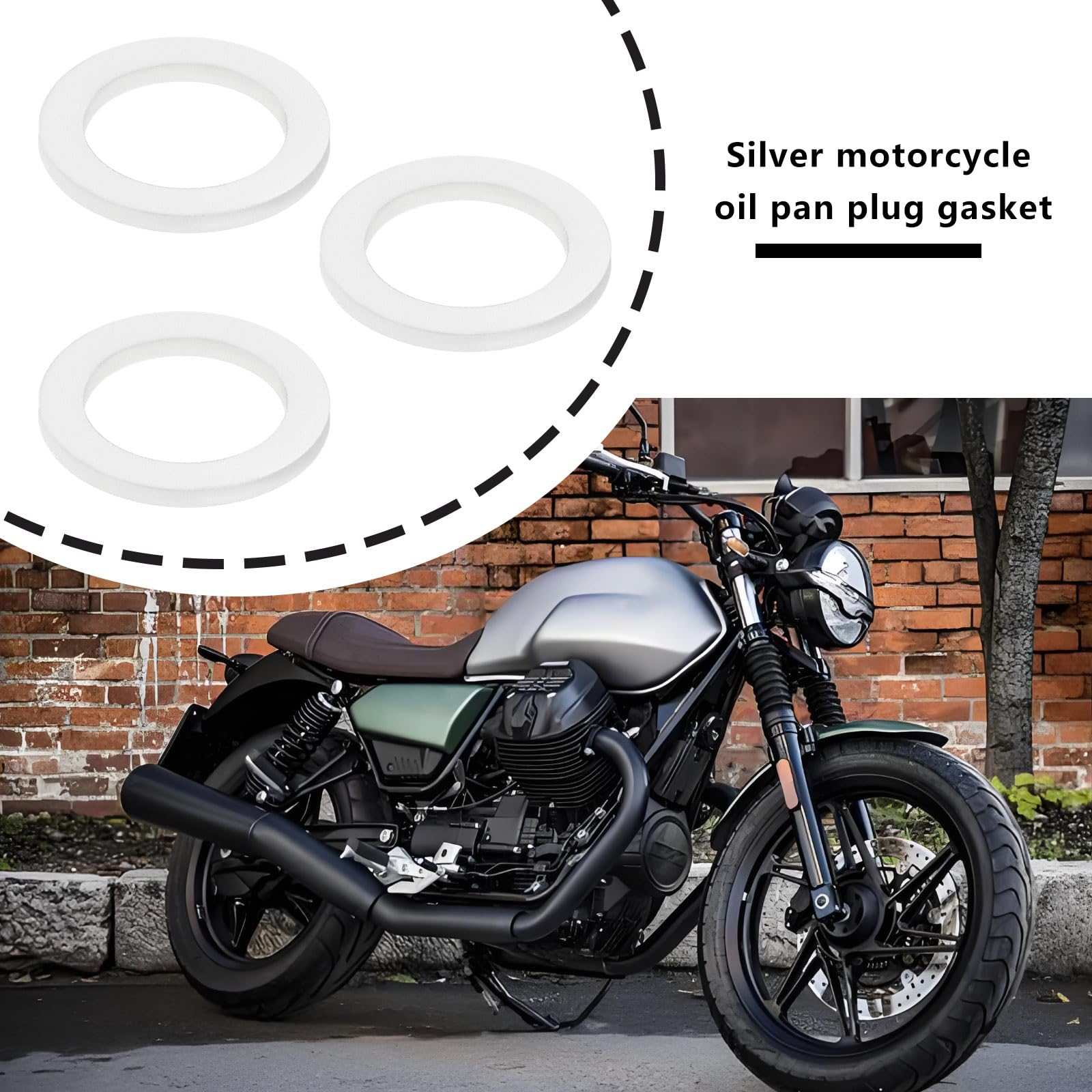 10 Pezzi Guarnizioni Tappo Scarico Olio In Alluminio - 18x12x1.5mm, Compatibili Con Aprilia AF1 125 1988-1993