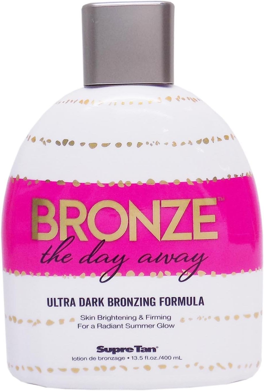 Bronze The Day Away Dark Tanning Lotion 13.5 oz.