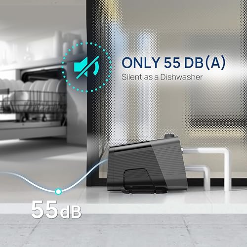 Miniatura 3 de Aquastrong Smart 45 Bomba de presión de agua para toda la casa 80 PSI, velocidad variable automática de 115 V, presión constante, diseño integrado,