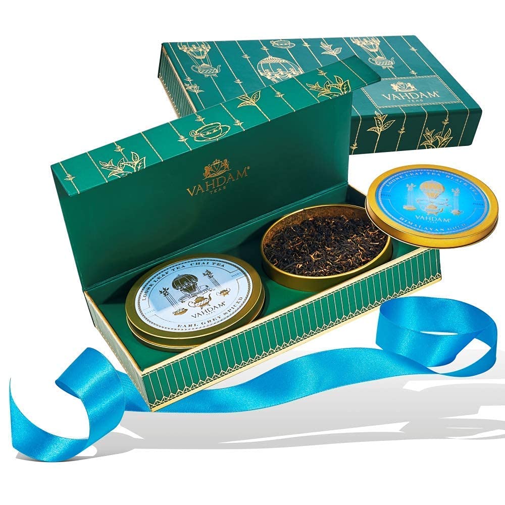 Buy VAHDAM, Herbal Tea Gift Set 2 Teas in a Gift Box OPRAH's