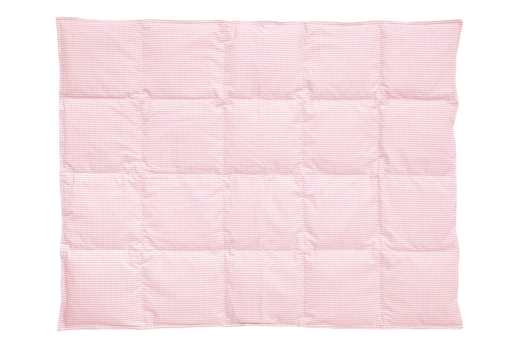 'tavolinchen Baby de plumón de"Twist cuadros Baby – Manta, niños, – Edredón de plumón rosa Rosa Talla:75/100
