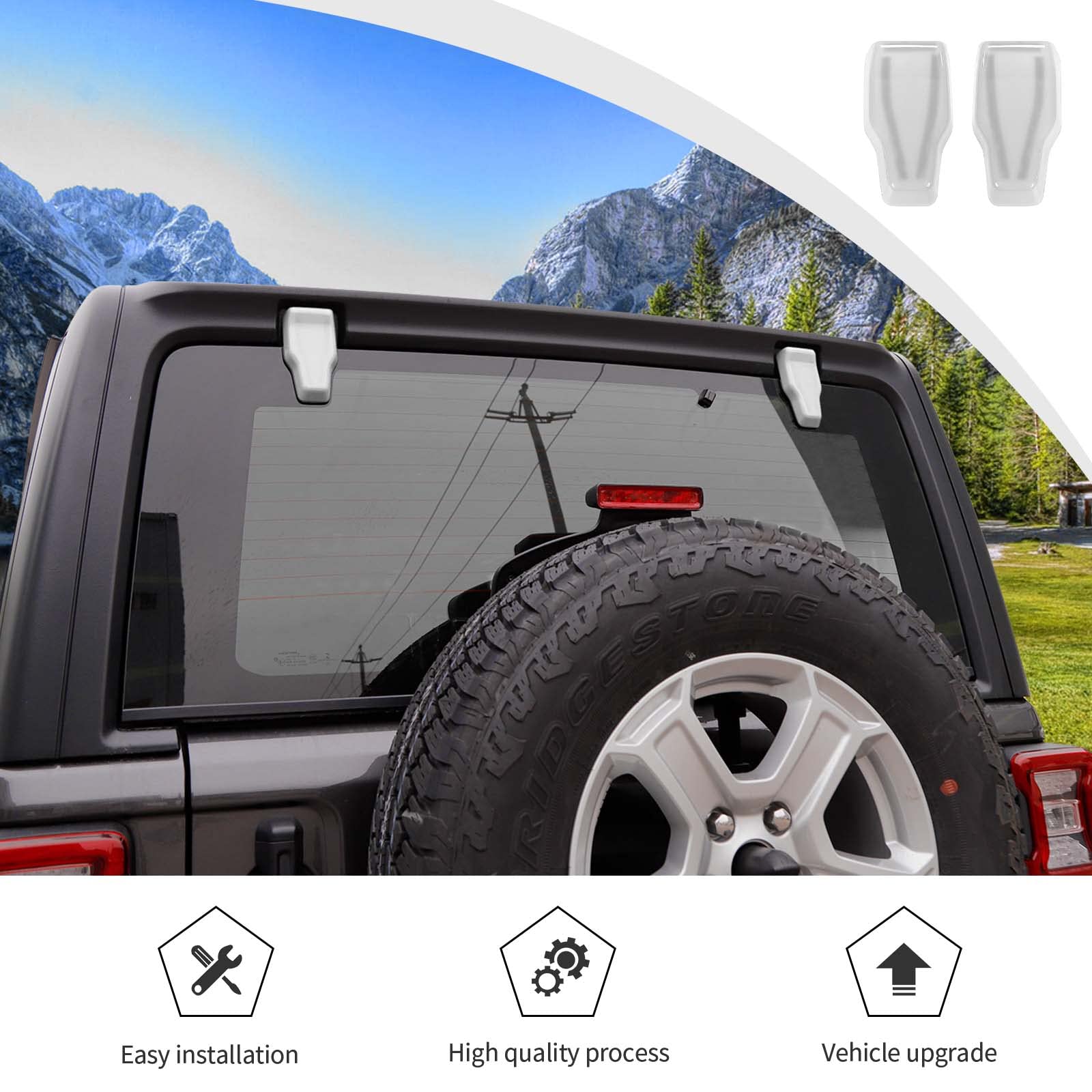 Vader Mesh Grille For 2018-2021 Jeep Wrangler Jl & Gladiator Jt W/o