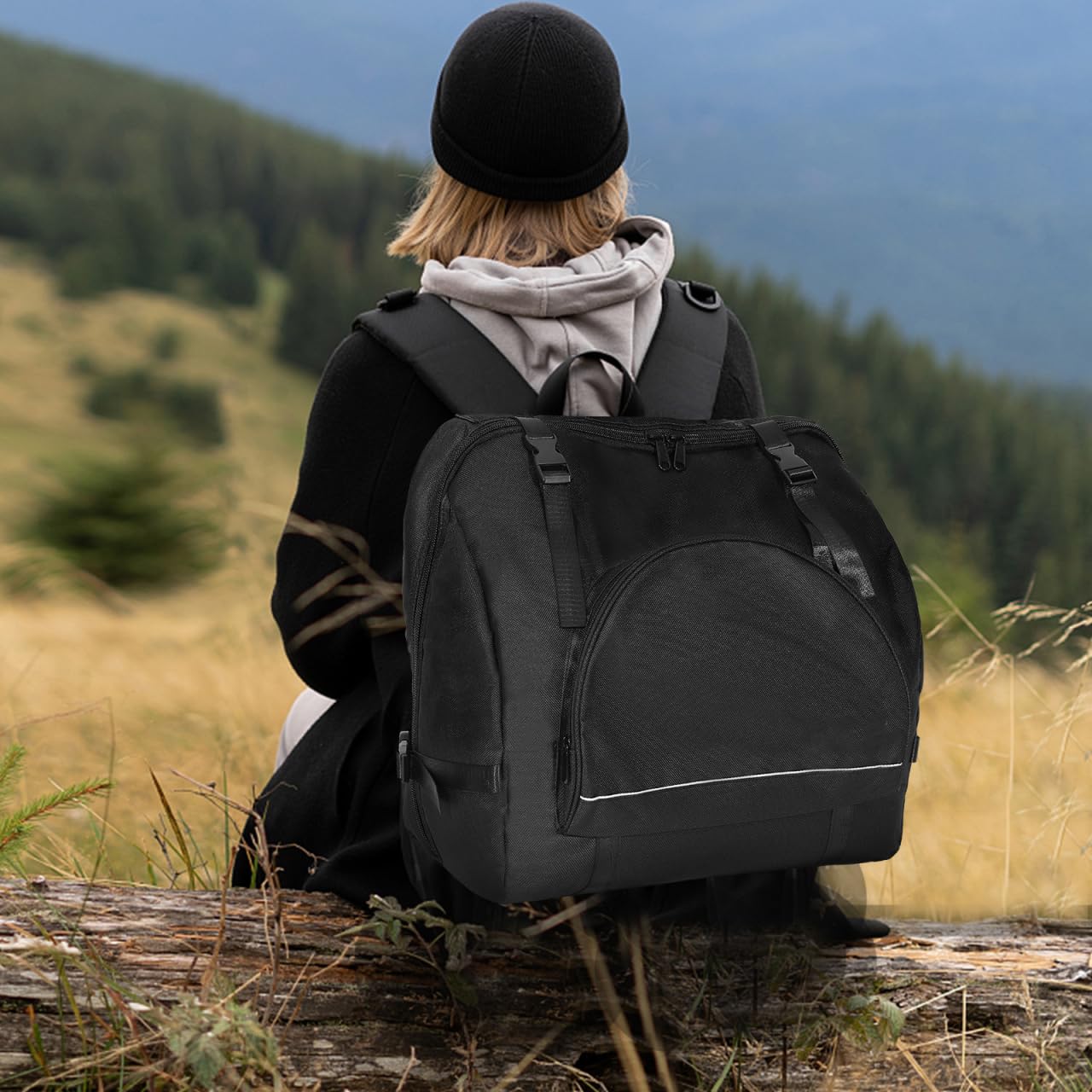 Vaguelly Borsa per fisarmonica per fisarmonica 80-96 bassi, custodia imbottita per fisarmonica, borsa da concerto, zaino con tracolla, borsa per accessori, borsa per il trasporto di strumenti per