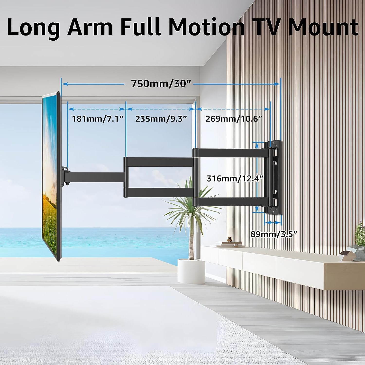 MOUNTUP Television Ceiling or Wall Mount