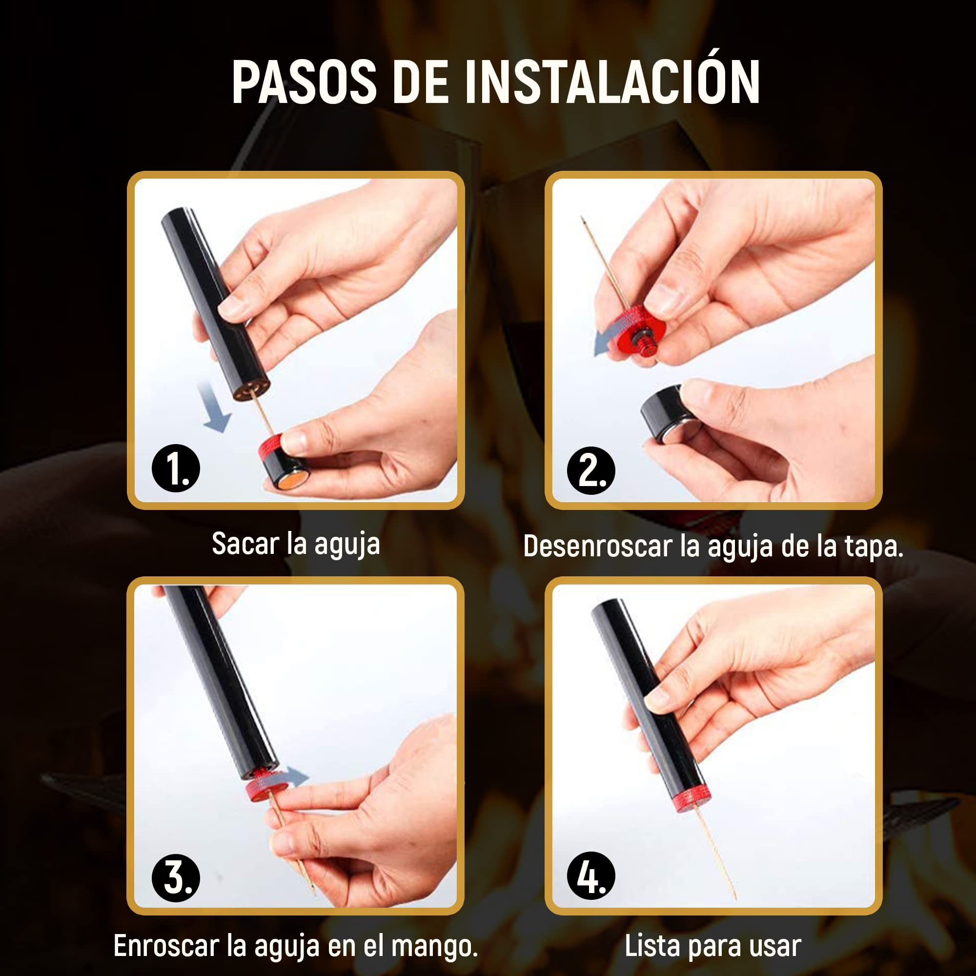 SEED Sacacorchos de aire comprimido profesional – Abre botellas de vino sin esfuerzo y sin romper el corcho – Ideal para cenas, regalos y amantes del vino – abridor vino (Set)