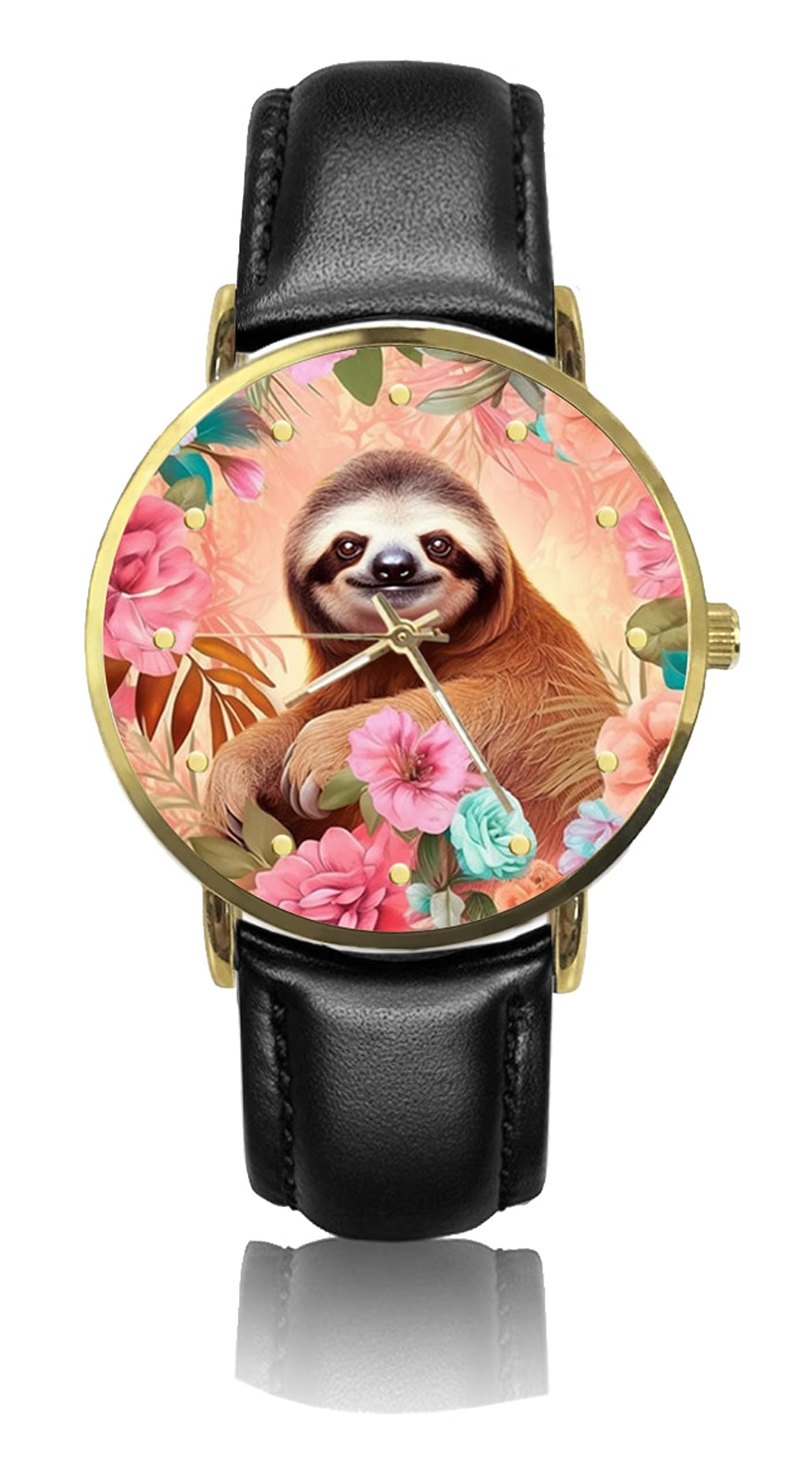 Watch for Women, Personalized Unisex Sports Leather Strap Watch Quartz Watches Men's Women's Wristwatch