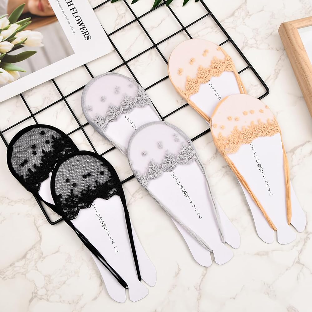 8 Paia Calzini Invisibili Donna - No Show Per Scarpe Decolleté E Slingback! - Foto 2