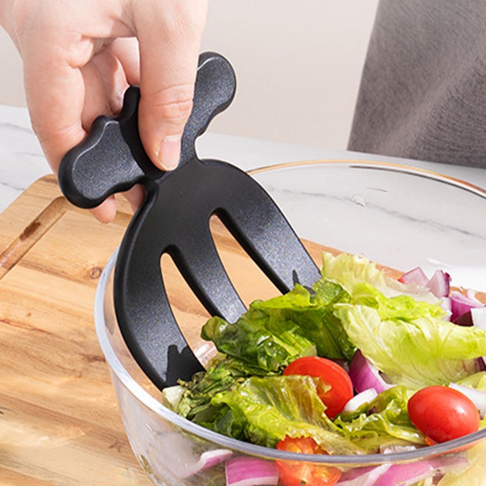 Amazon | サラダトス用器具2点、キッチンサラダサービングトング