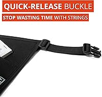 Vista 4 de Waterproof Server Apron - Waist Apron for Waiters and Waitresses with Buckle - 100% Waterproof & Stainproof