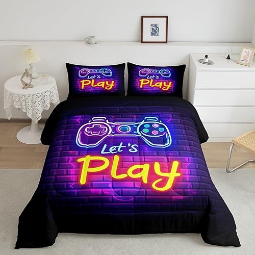 Miniatura 33 de Edredón de plumón de tortuga marina y verde azulado brillante, juego de ropa de cama tamaño Queen para niños y niños, juego de edredón de reptiles