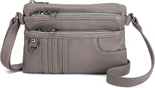 MINICAT Multi Pocket Small Crossbody Purses for Women Everyday Shoulder Bag