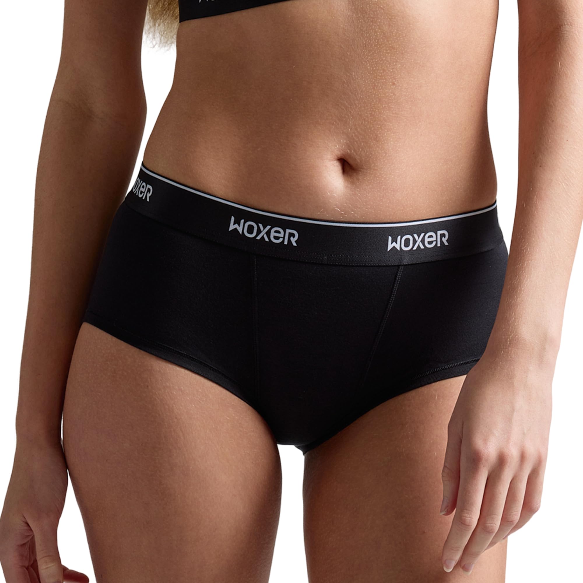 Woxer Women’s Classic Seamless Boyshort Panties, Soft Modal Fabric with No Roll Inseam, Chafe-Free, Breathable Design