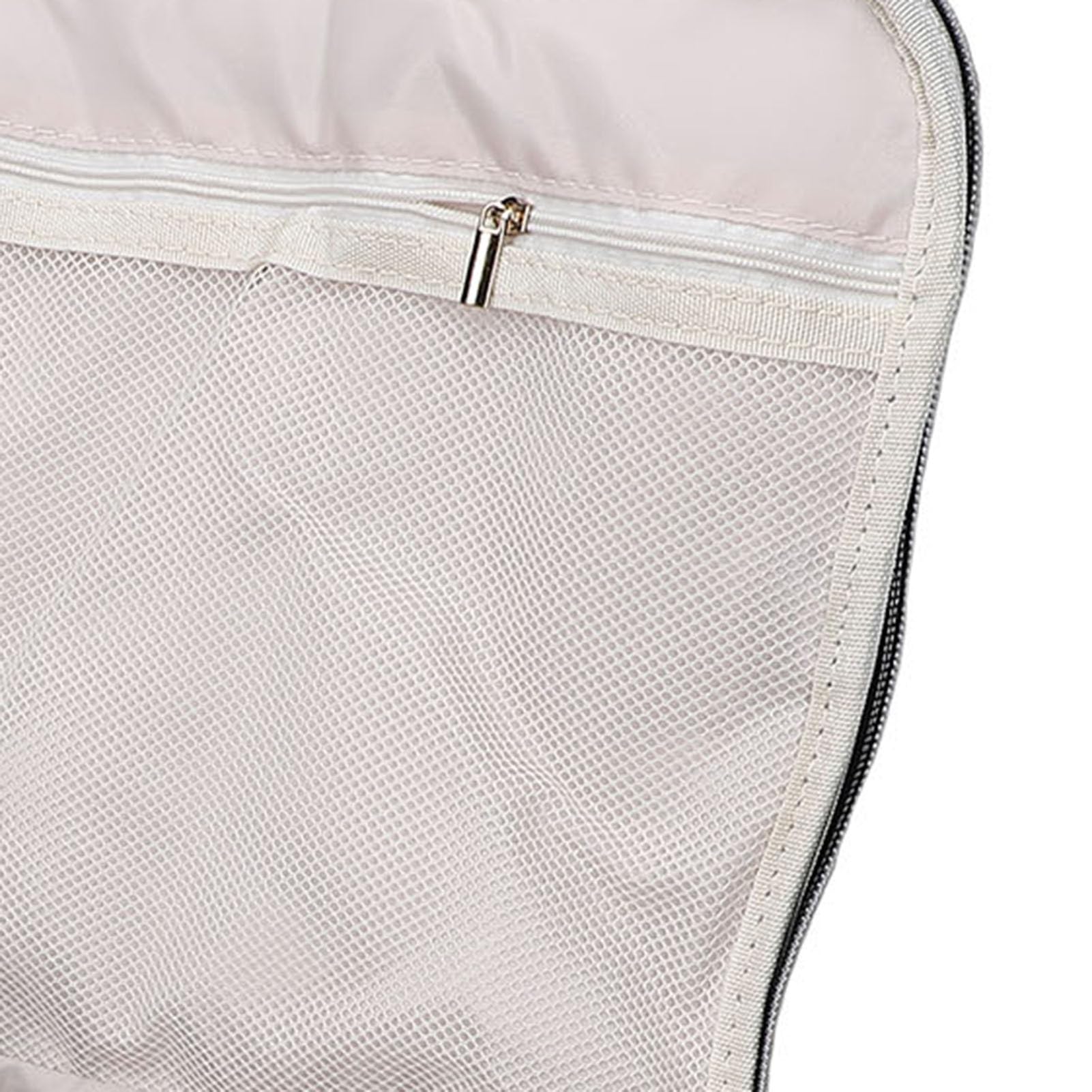 Semme Borsa Organizer per Smalti per Unghie, Custodia per Manicure Portatile Professionale per 60 Bottiglie e Strumenti con Tracolla Regolabile, Divisori Rimovibili, per Salone di (BLACK)