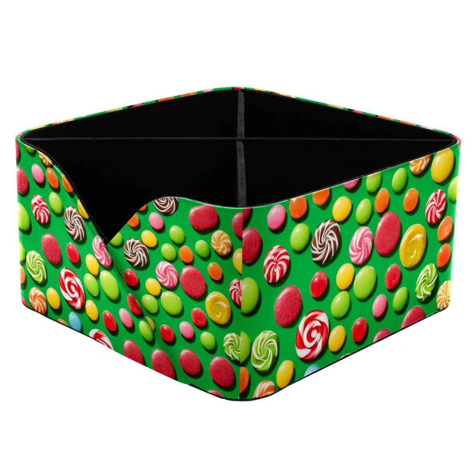 Organisateur de bureau porte-stylo rectangulaire boîte rangement vert bonbon
