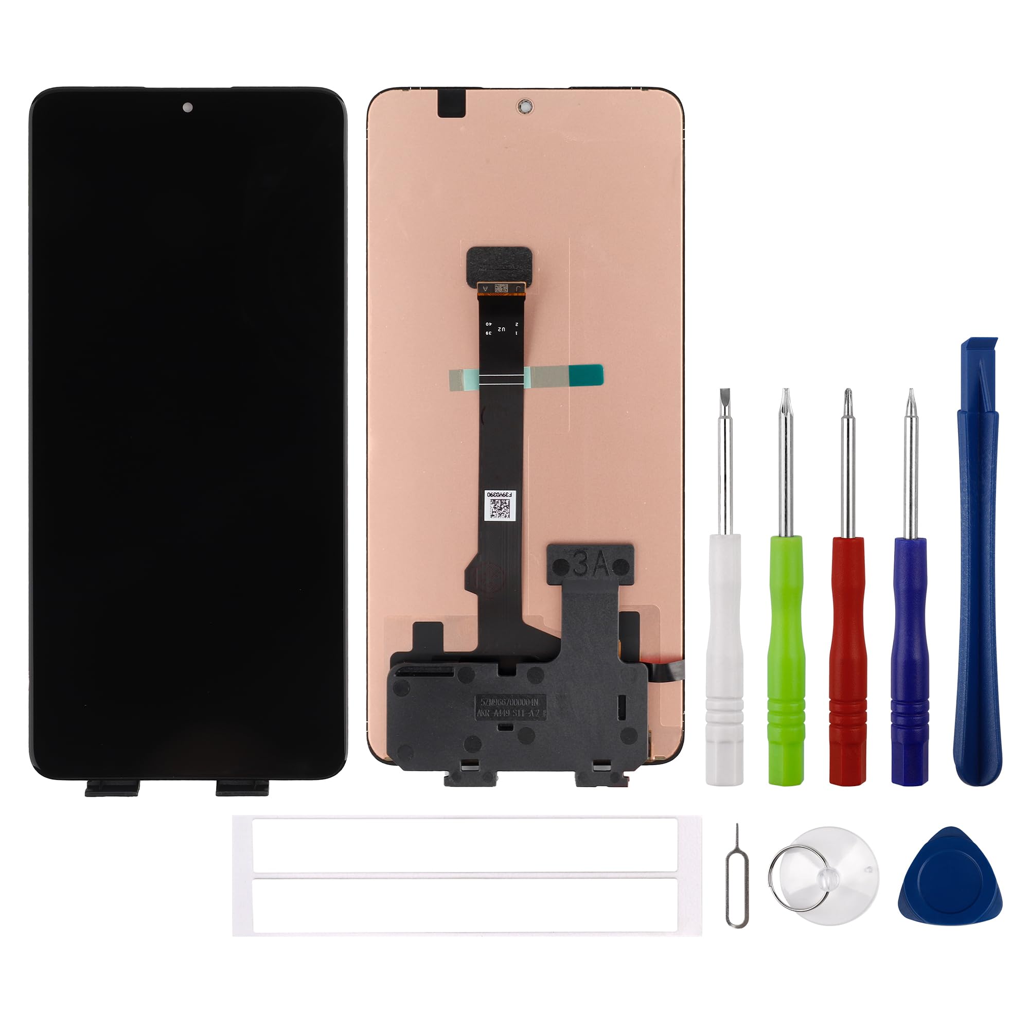Pantalla AMOLED de 6,67 pulgadas compatible con Xiaomi Poco X6 Pro 5G 2311DRK48G, 2311DRK48I LCD Display Digitizer con kit de herramientas de reparación actualizado
